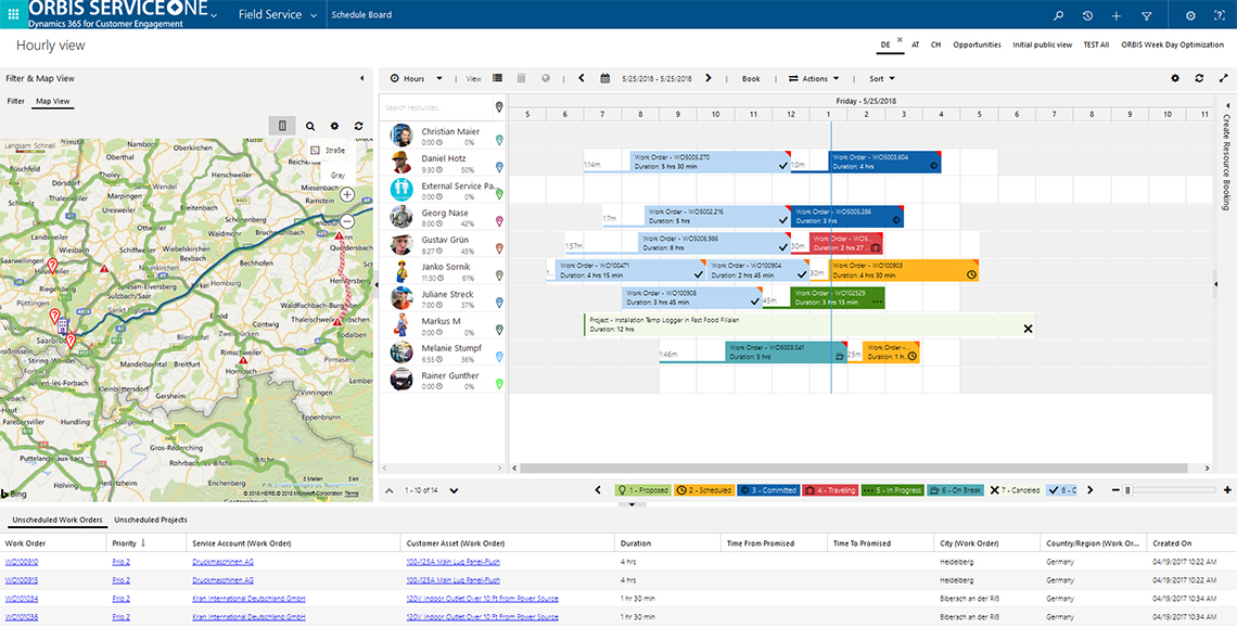 Microsoft Dynamics 365 for Field Service